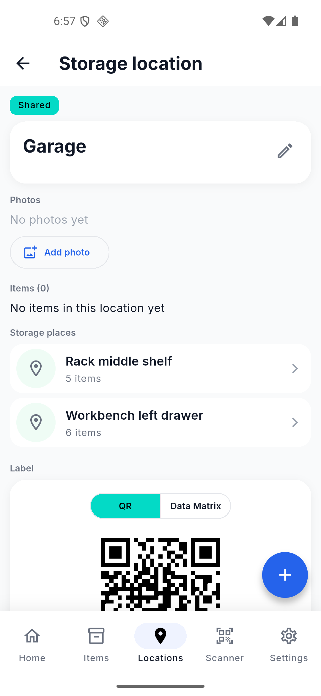 App screenshot: location_detail